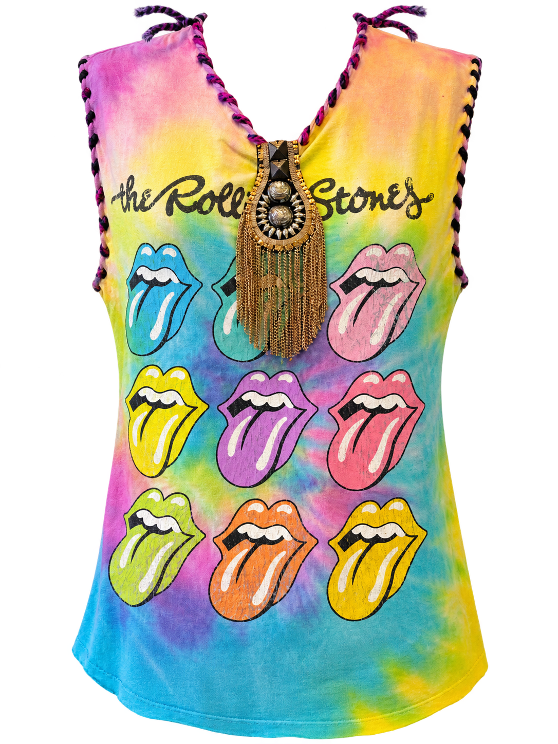 Vintage Rolling Stones Tie-Dye Tee — Backstage