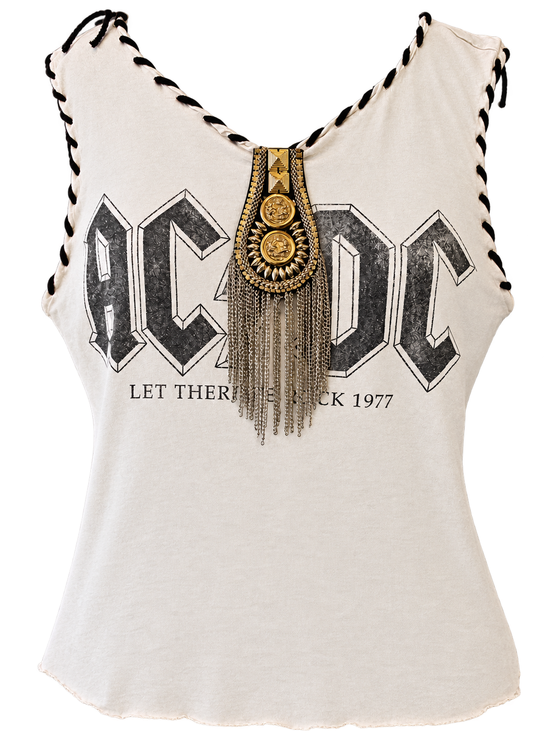 AC/DC Let There Be Rock — Reworked Vintage Concert Tee
