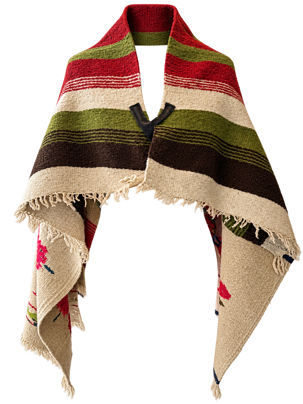Voyage Wrap No. 1 - worn as cape