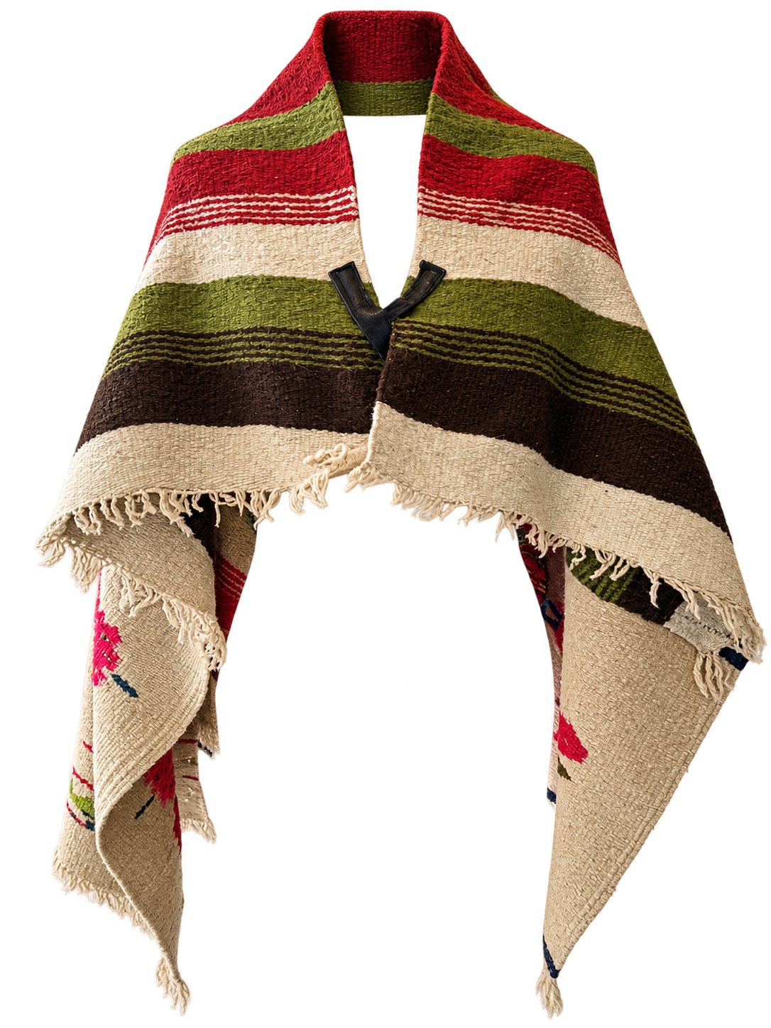 Voyage Wrap No. 1 - worn as cape