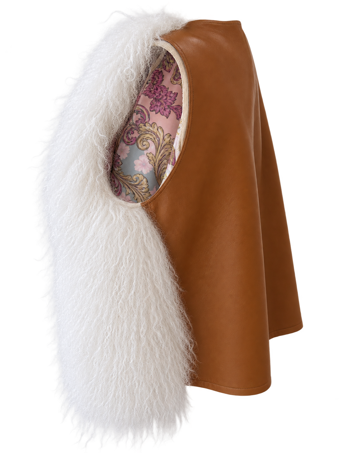The Katharine Story Signature Mongolian Lamb Vest