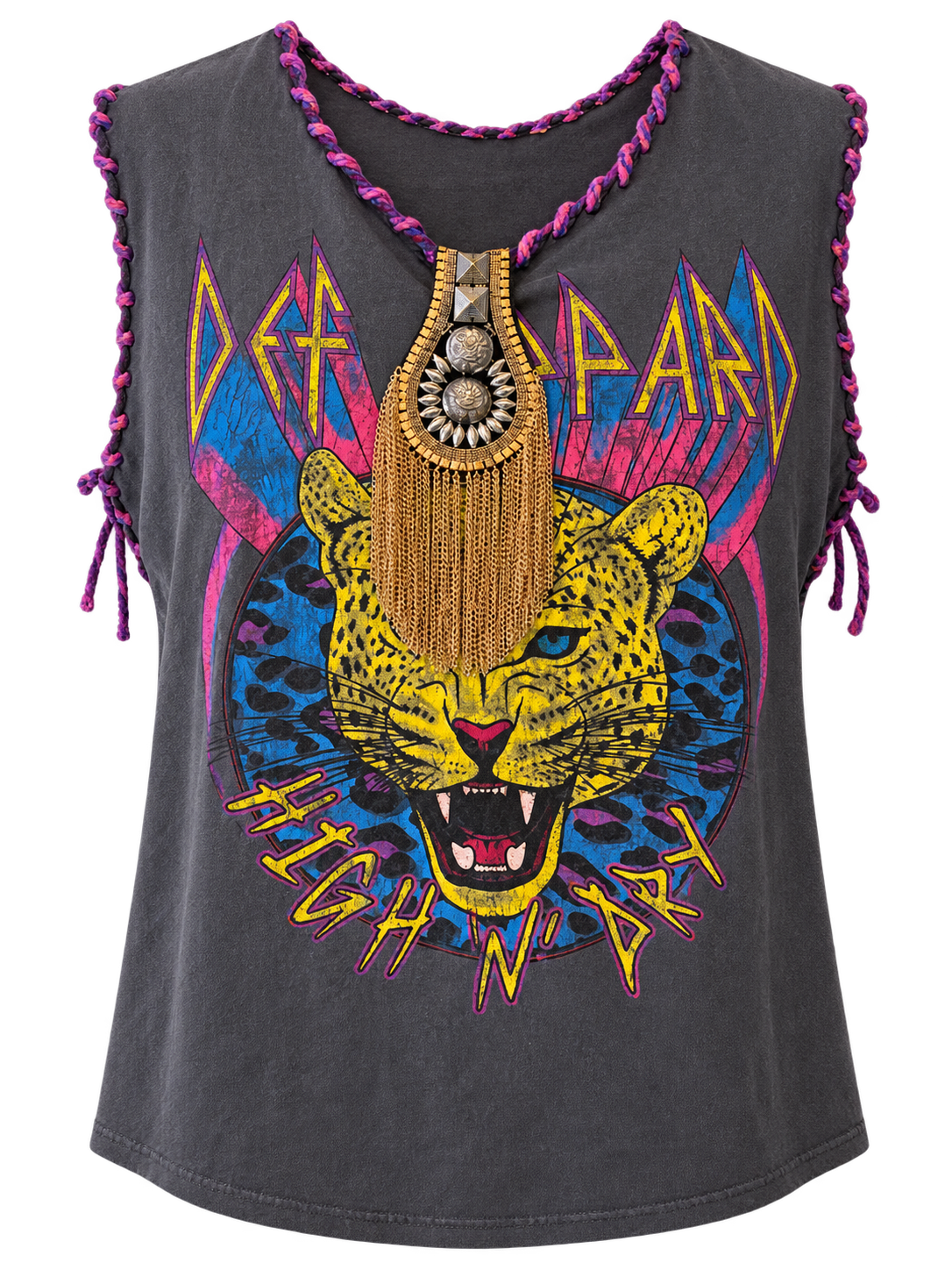 Def Leppard High 'n' Dry No. 3 — Reworked Vintage Tee